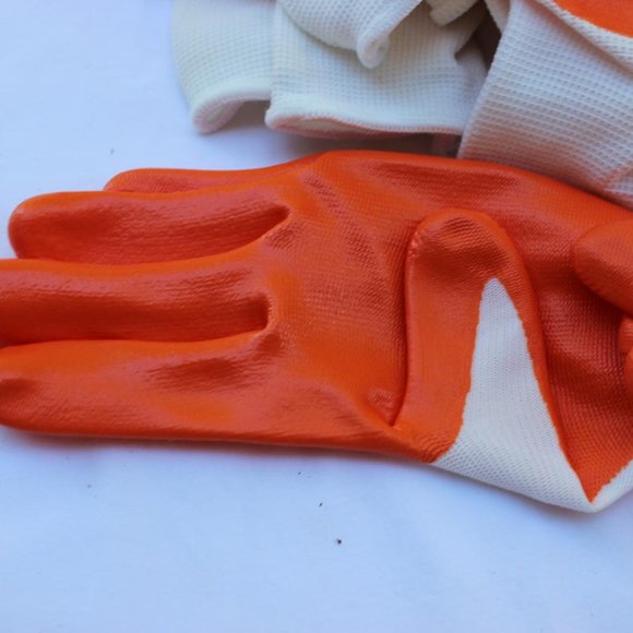 18 LEFT HAND ONLY WORK GLOVES FIRM GRIP A1 CUT RESISTANCE MENS LARGE LATEX FREE - Picture 2 of 3